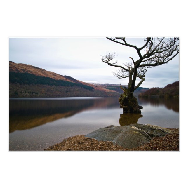 Loch Lomond, Écosse Photographie (Devant)
