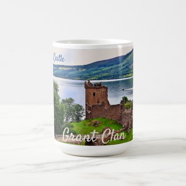 Loch Ness Scottish Grant Clan Urquhart Castle Mug (Centre)