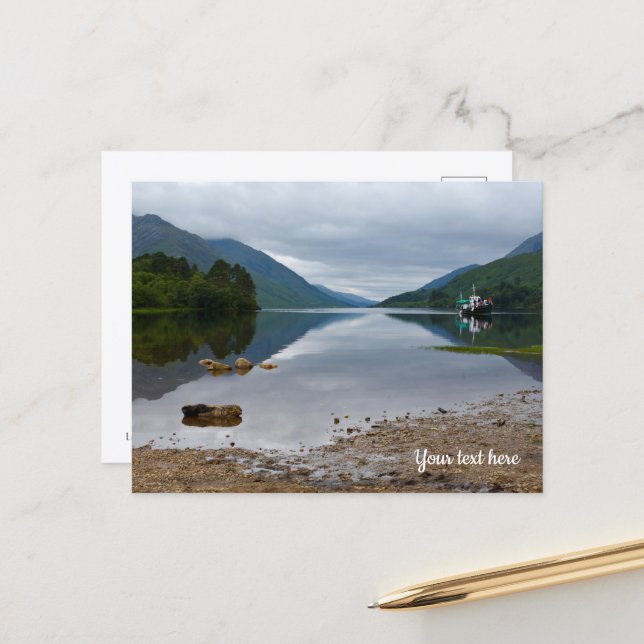 Loch Shiel, Ecosse Carte postale (Devant/Arrière en situation)