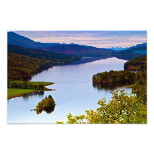 Loch Tummel, Écosse Photographie