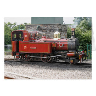 Locomotive à vapeur à Port Erin Isle of Man