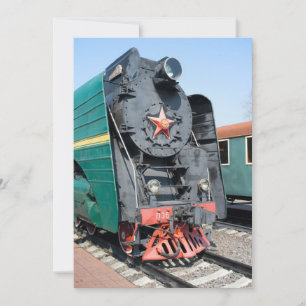 Locomotive à vapeur russe P36-0001. Construit en 1