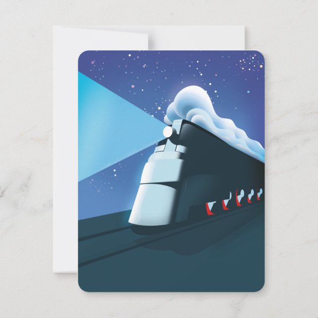 Locomotive Art Déco (Dos)