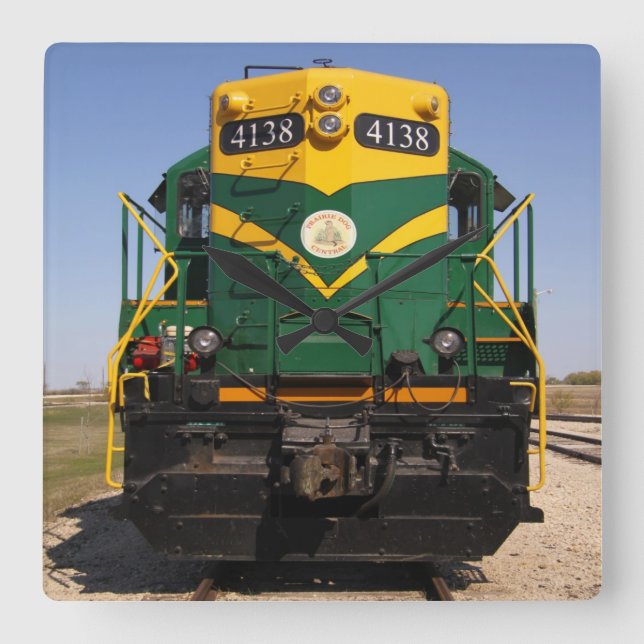 Locomotive Diesel No. 4138 Carré Horloge No Face (Recto)