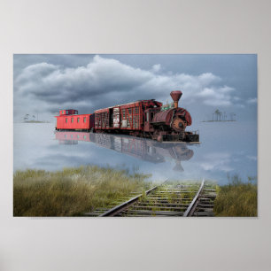 Locomotive Legacy : Poster sur les voyages en trai
