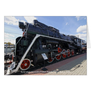 Locomotive, locomotive à vapeur soviétique P-0001
