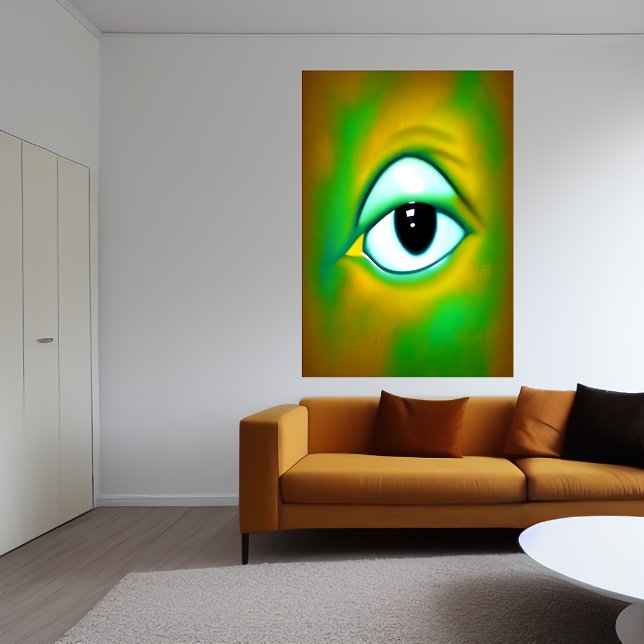 L'oeil | AI Art Poster (Créateur téléchargé)