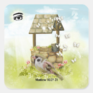 L'oeil de Dieu est sur les Stickers Sparrow