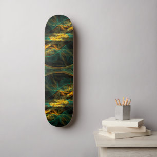 L'oeil de la Jungle Skateboard d'art Abstrait