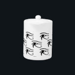 L'Oeil Du Motif Horus<br><div class="desc">L'oeil de Horus. Symbole égyptien antique. Motif noir et blanc.</div>