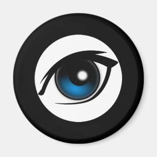 L'oeil peut vous voir aimant