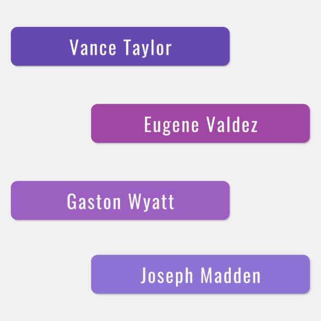 Lofi Couleurs esthétiques Nom étanche Étiquettes (Groupe)