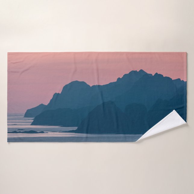Lofoten Norvège (Serviette de bain)