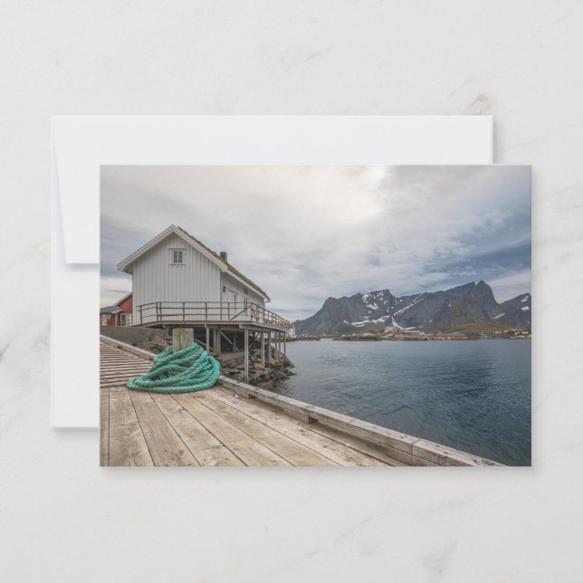 Lofoten Norvège Carte photo (Devant)