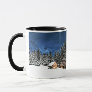 Log Cabine Mountain View Mug