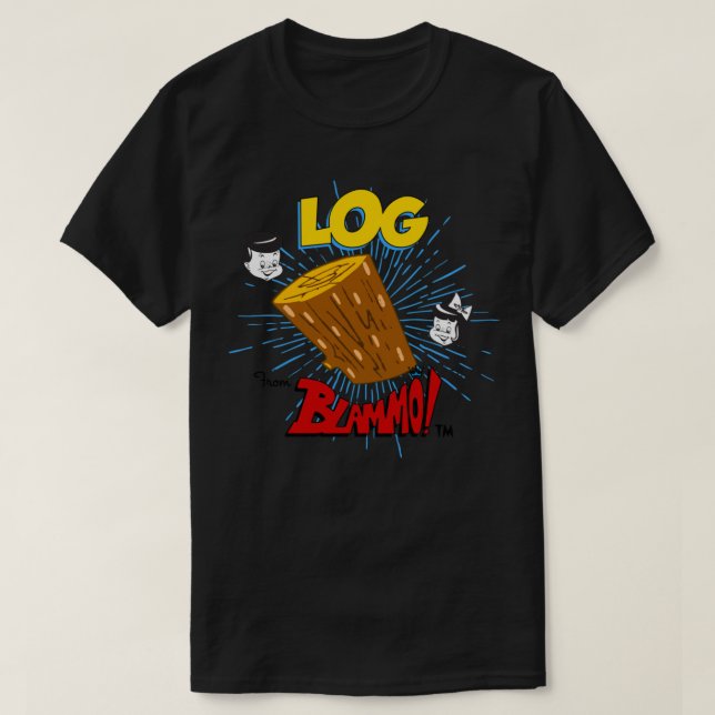 Log  Inspired by Ren And Stimpy Classic T-Shirt (Design devant)