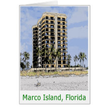 Logement d'île de Marco avec des palmiers dans