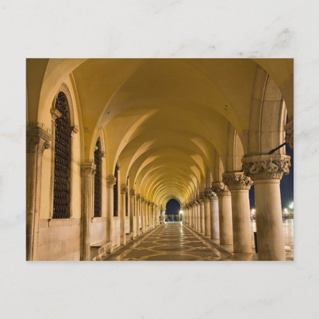 Loggia de la carte postale du Palais des Doges (Devant)