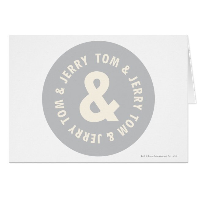 Logo 1 Tom et Jerry Round (Devant horizontal)