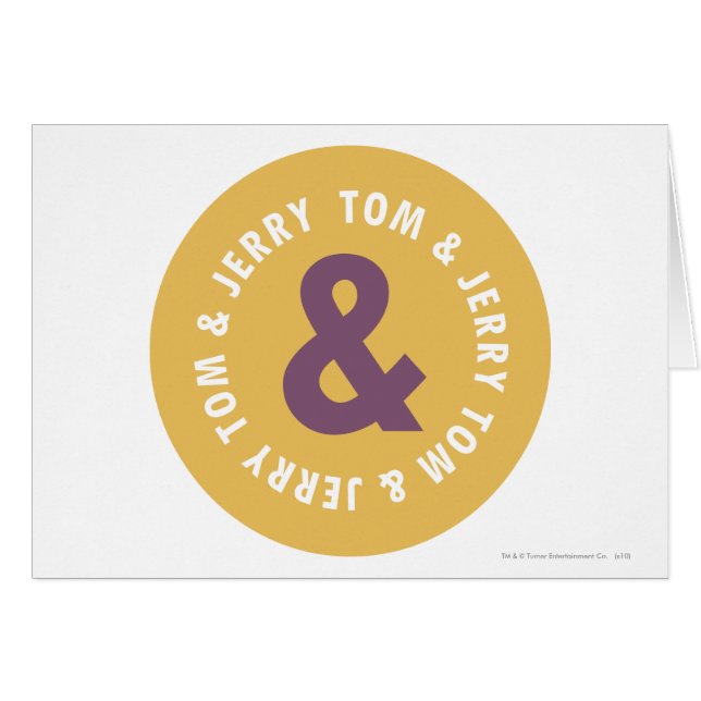 Logo 3 Tom et Jerry Round (Devant horizontal)