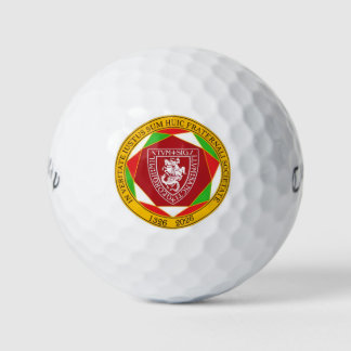 logo 700e anniversaire de la balle de golf