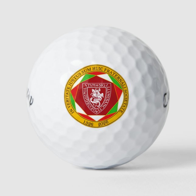 logo 700e anniversaire de la balle de golf (Devant)