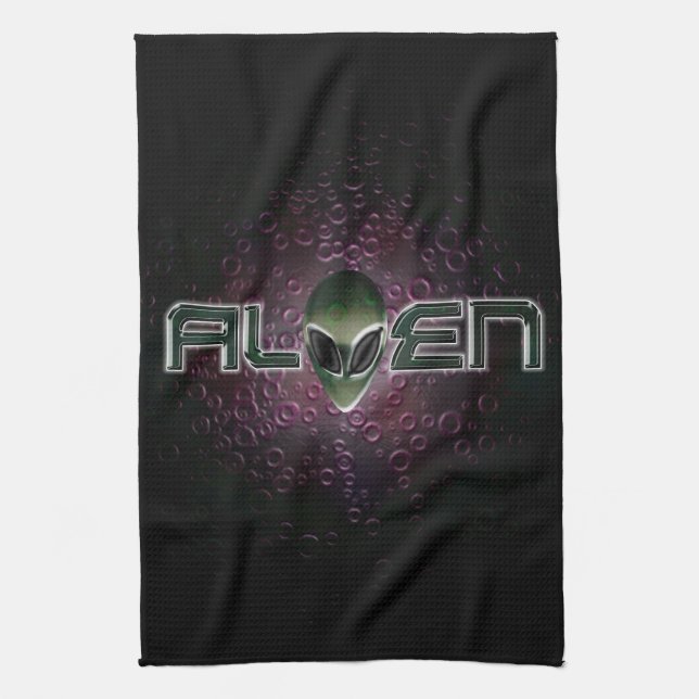 Logo Alien American MoJo Serviettes de cuisine (Vertical)
