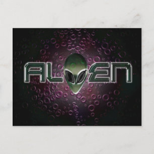 Logo Alien Carte postale