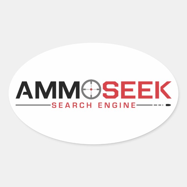 Logo AmmoSeek Stickers Oval 2019 (Devant)