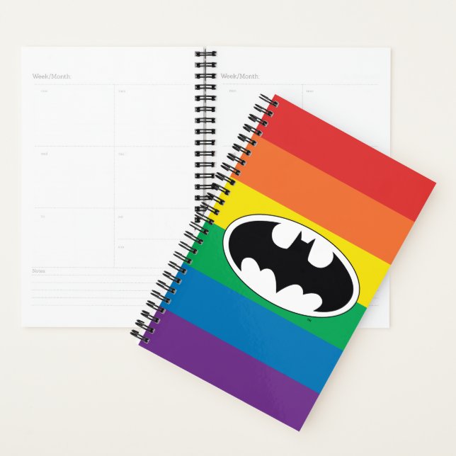 Logo Arc-en-ciel Batman (Devant avec enveloppe)