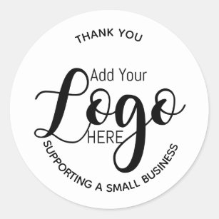 Logo autocollant merci Support A Small Business