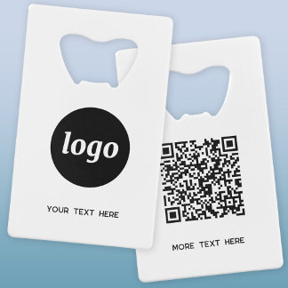Logo avec le code QR textuel Entreprise