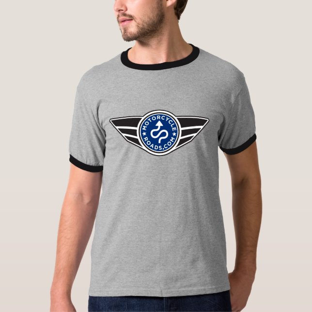 Logo bleu noir et gris du T-shirt w/basic MCR de (Devant)