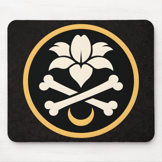 Logo Botanic & Bone Studio | Tapis de souris (Devant)