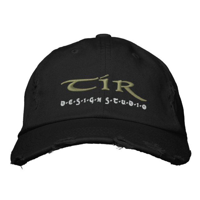 Logo casquette TÍR Design Studio (Devant)