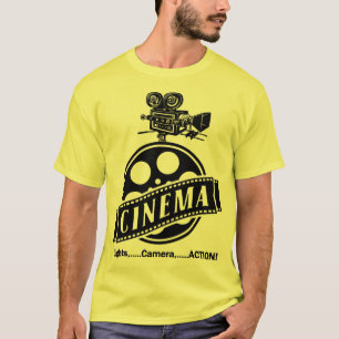 Logo CINEMA et T-shirt graphique