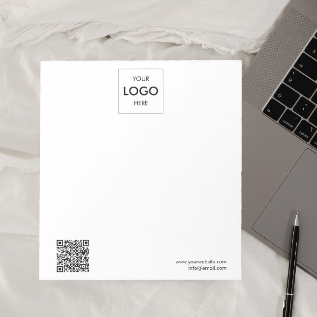 Logo Code QR Bloc-notes simple (Créateur téléchargé)