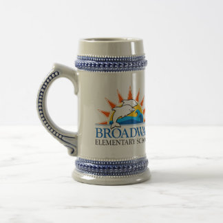 Logo couleur de l'école primaire de Broadway Mug