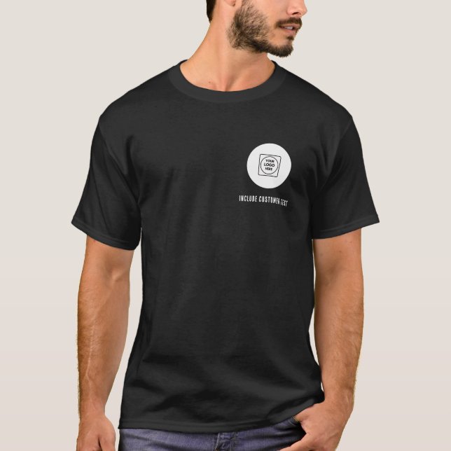 Logo Crest Branding Staff T-Shirt (Devant)