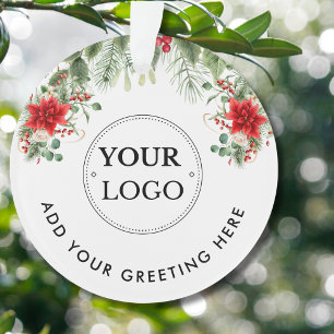 Logo d'affaires Moderne Marque de Noël Vert