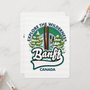 logo de Banff Canada pour skier