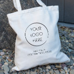 Logo de base - Sac personnalisé, entreprise ou bou<br><div class="desc">Ajoutez votre logo et votre texte pour créer un sac fourre-tout personnalisé cool pour votre entreprise ou événement. Ces sacs sont parfaits pour le marketing et les promotions.</div>