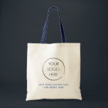 Logo de base Sac personnalisé, Entreprise ou Bouti<br><div class="desc">Ajoutez votre logo et votre texte pour créer un sac fourre-tout personnalisé cool pour votre entreprise ou événement. Ces sacs sont parfaits pour le marketing et les promotions. Vous pouvez modifier les couleurs du texte et de la poignée du sac.</div>