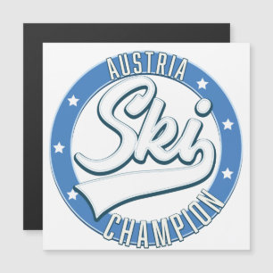 logo de champion de ski autrichien