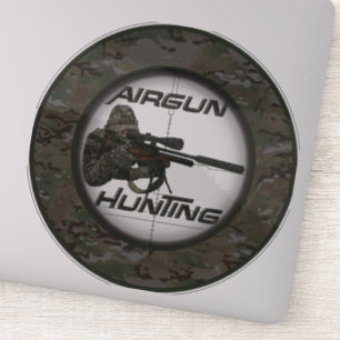 Logo de chasse aux fusils Sticker