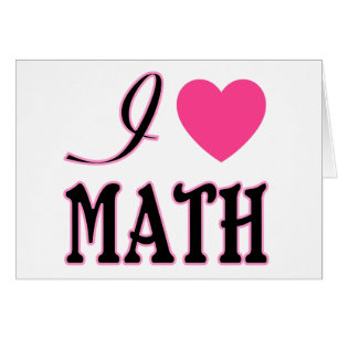 Logo de coeur de rose de maths d'amour