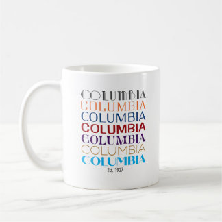 Logo de Columbia, Décades Café Mug