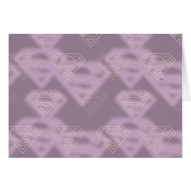 Logo de demi-ton violet supergirl