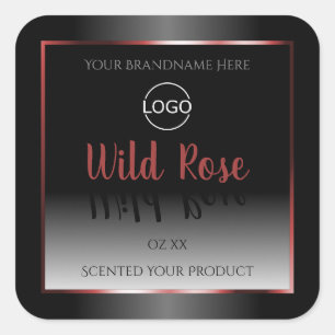 Logo de Étiquettes de produits noir et blanc