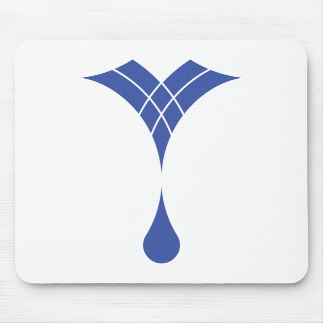 logo de goutte d'eau sur tapis de souris (Devant)